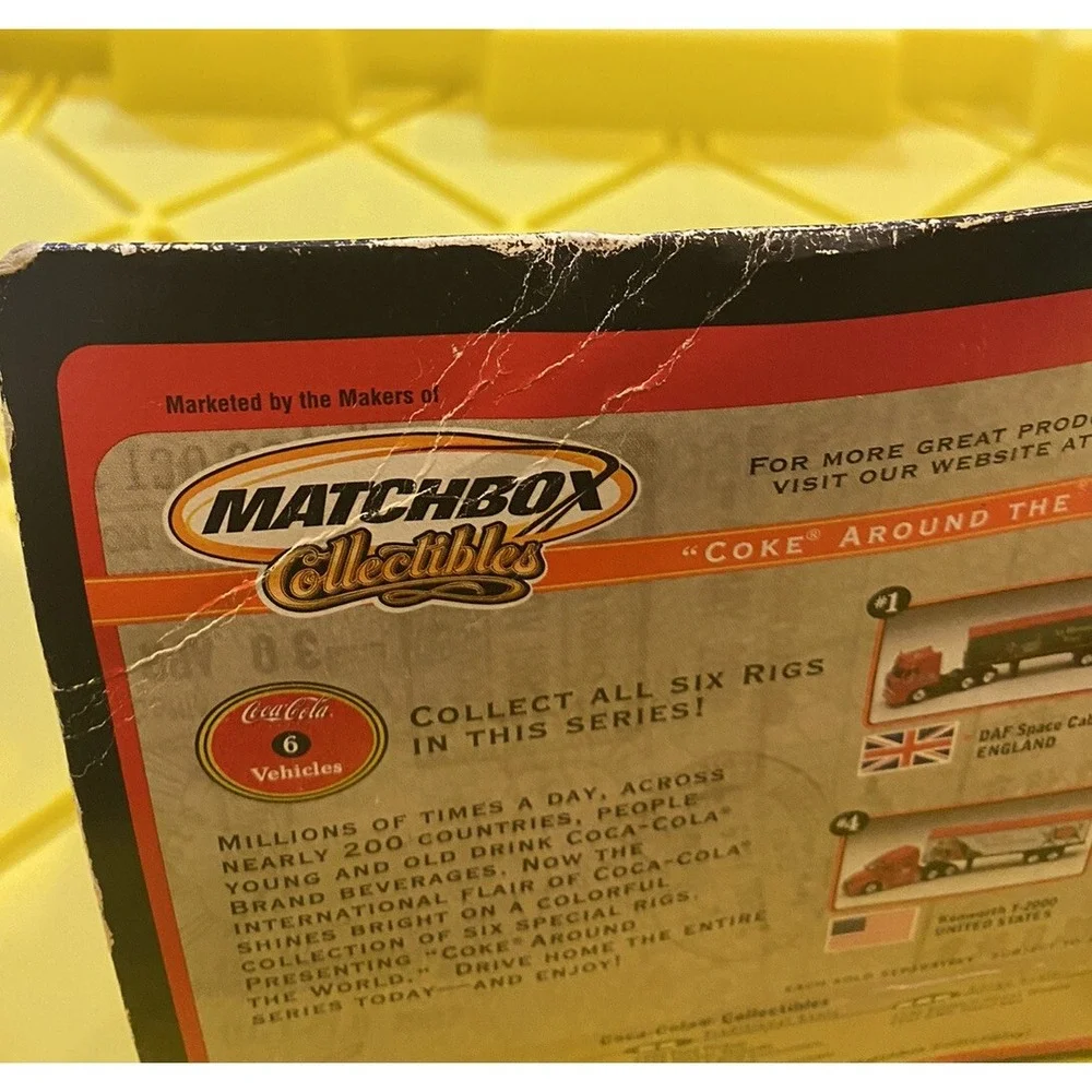 2000 Mattel Matchbox‎ Collectibles Coke Brand 